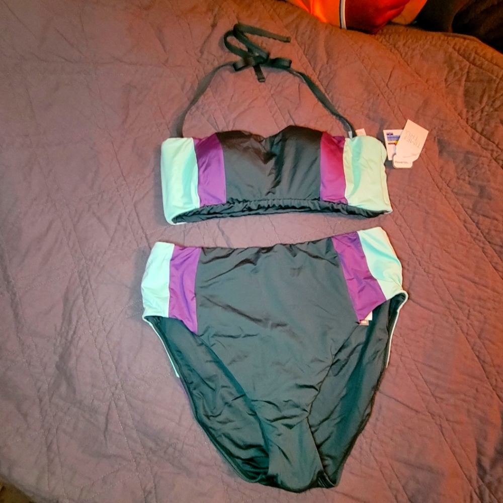 Bikini reversable sz large 12/14